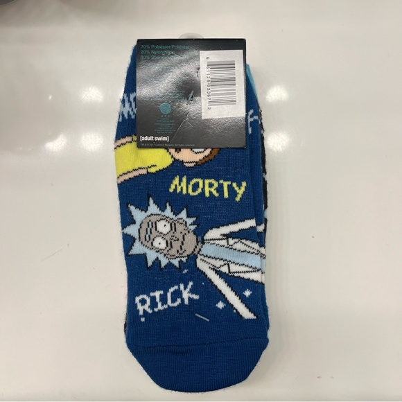 NEW Rick and Morty Ankle Socks - Picture 2 of 5